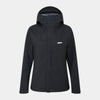 alpkit womens fortitude waterproof jacket in black