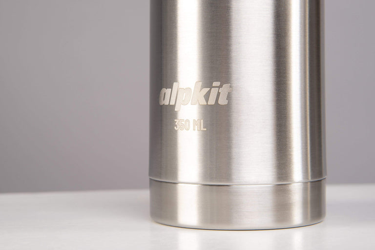 alpkit flask 350ml logo