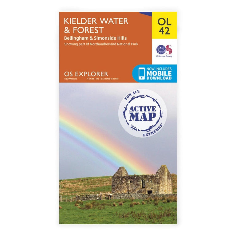 OS Explorer Laminated / Kielder Water