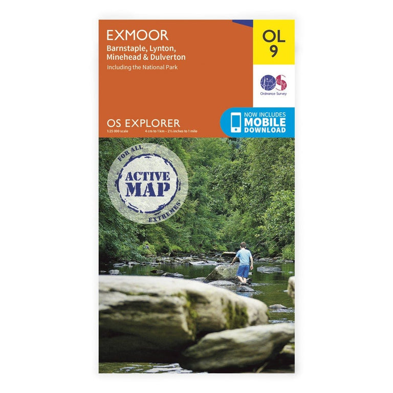 OS Explorer Laminated / Exmoor