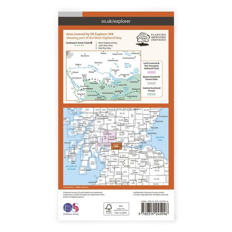 OS Explorer / Campsie Fells