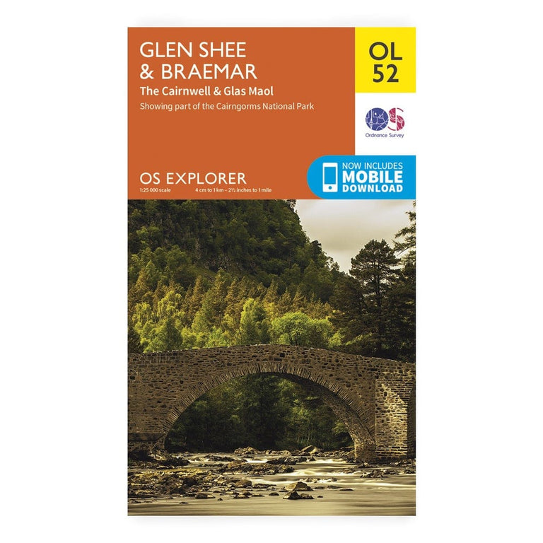 OS Explorer / Glen Shee & Braemar