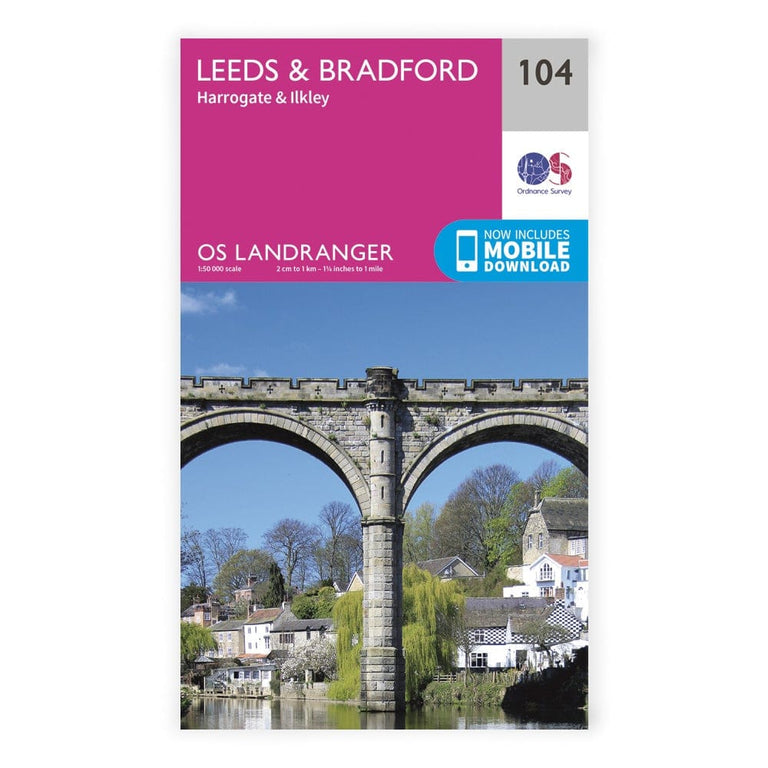 OS Landranger / Leeds & Bradford