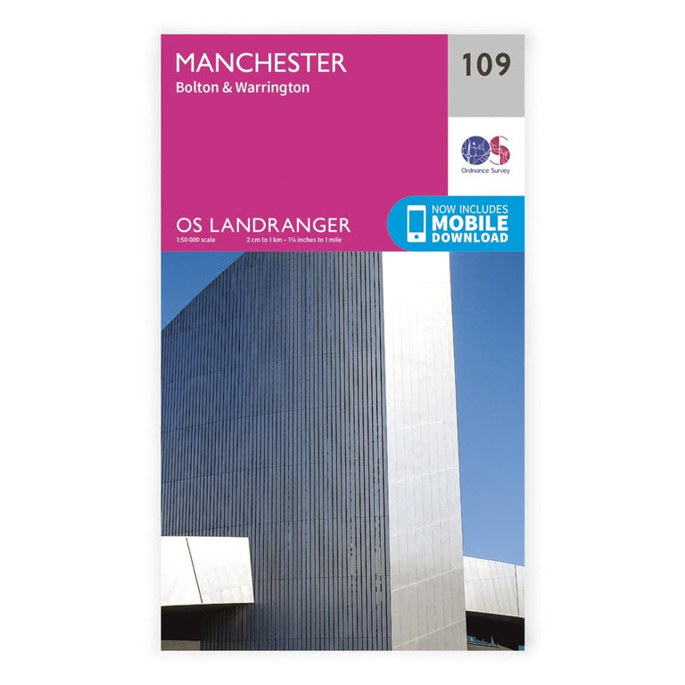 OS Landranger / Manchester, Bolton, Warrington