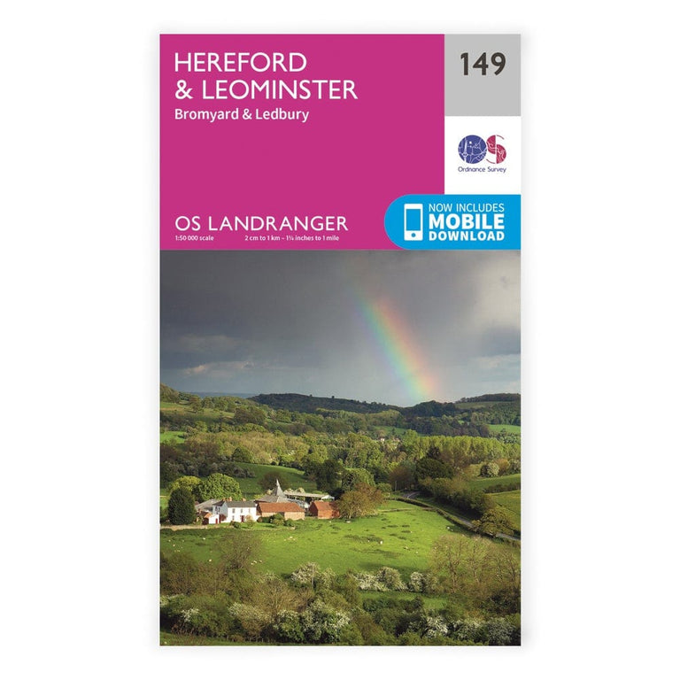 OS Landranger / Hereford & Leominster