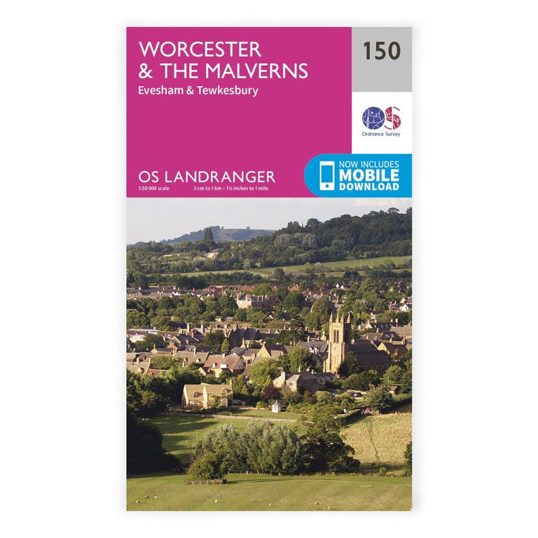 OS Landranger / Worcester & Malverns