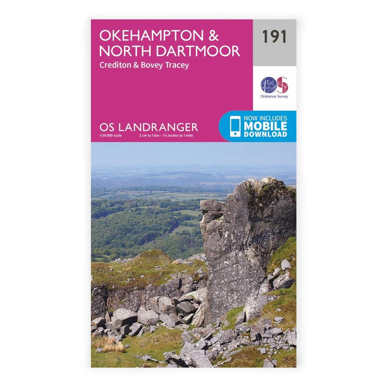 OS Landranger / Okehampton & North Dartmoor