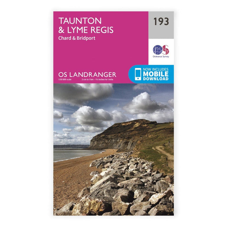 OS Landranger / Taunton & Lyme Regis