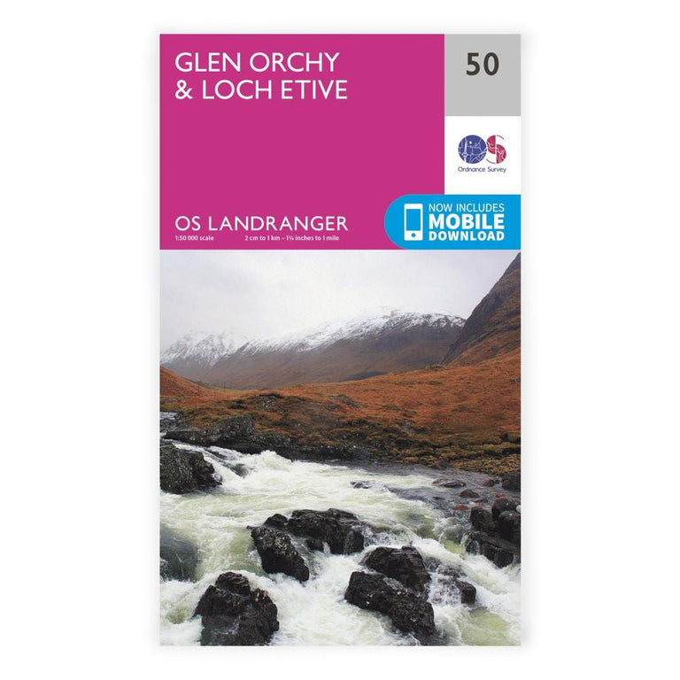 OS Landranger / Glen Orchy