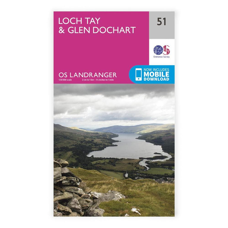 OS Landranger / Loch Tay & Glen Dochart