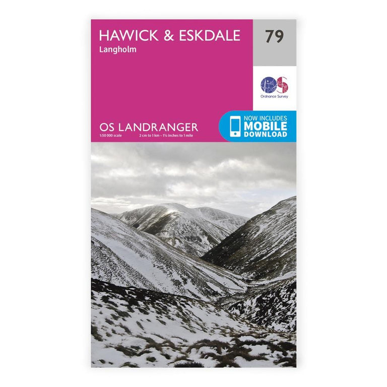 OS Landranger / Hawick & Eskdale