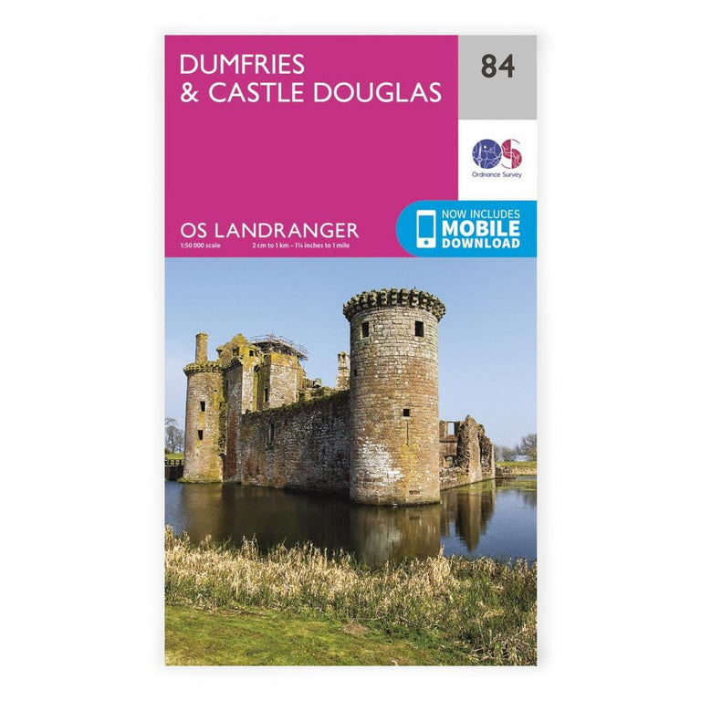 OS Landranger / Dumfries, Castle Douglas