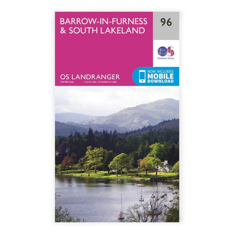 OS Landranger / Barrow In Furness, South Lakeland