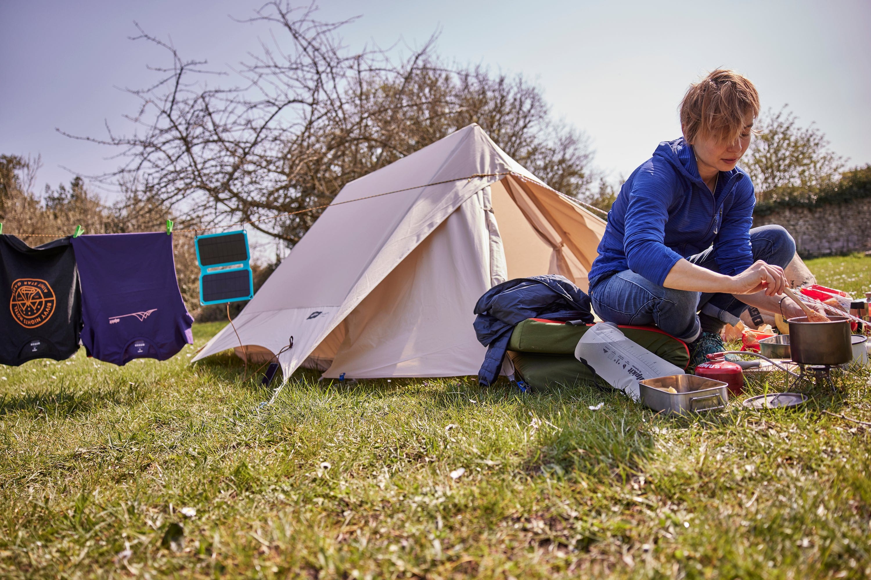 2 man shop canvas tent