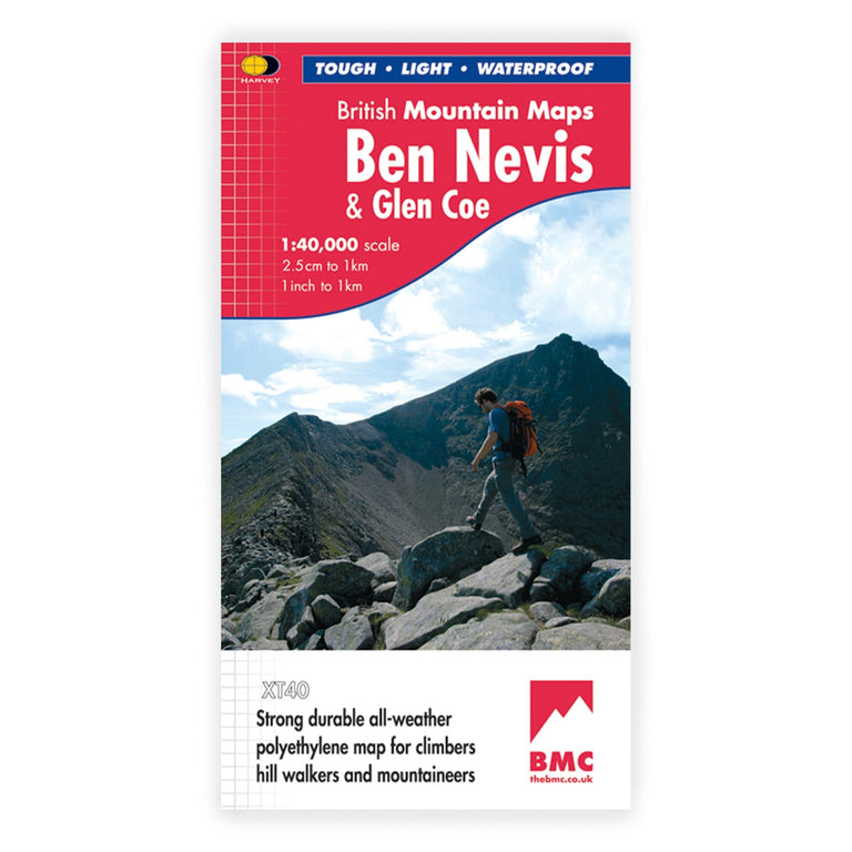 Harvey Mountain Map: Ben Nevis & Glen Coe