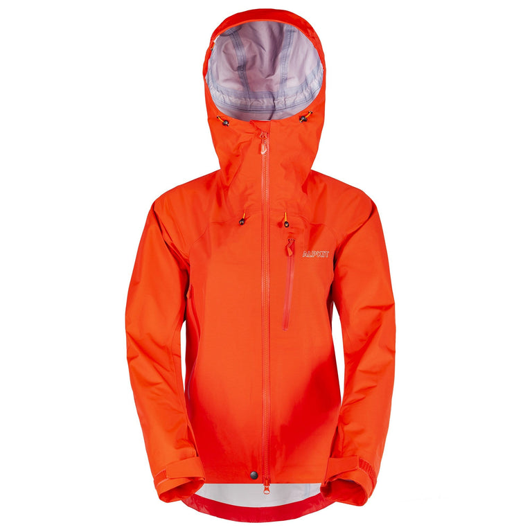 Alpkit women's Definition waterproof jacket [2020] in Blaze - closed