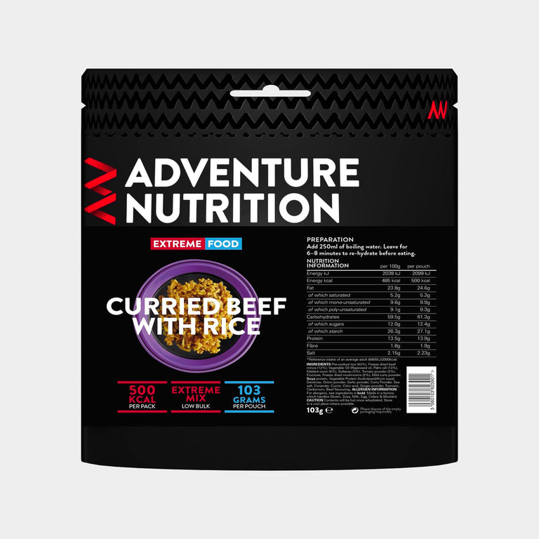 Adventure Nutrition - Extreme Food - Mains