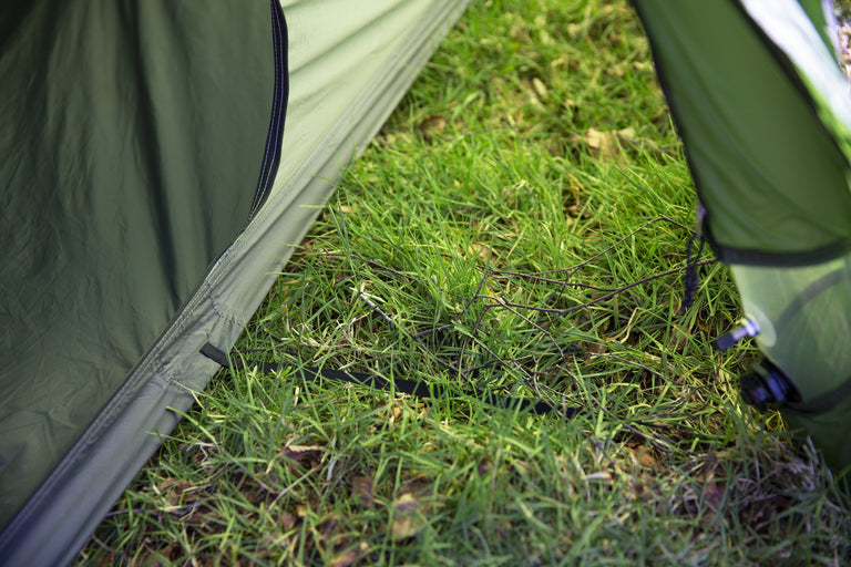 Alpkit aeronaut 2 in kelp vestibule - closed