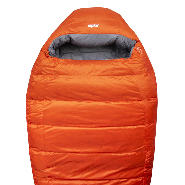 Alpkit alpinedream 800 down sleeping bag - closed