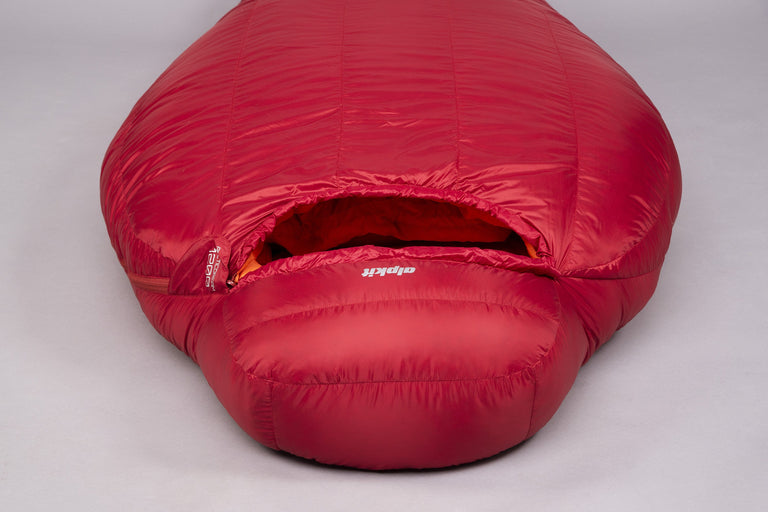 Alpkit arcticdream 1200 down sleeping bag hood