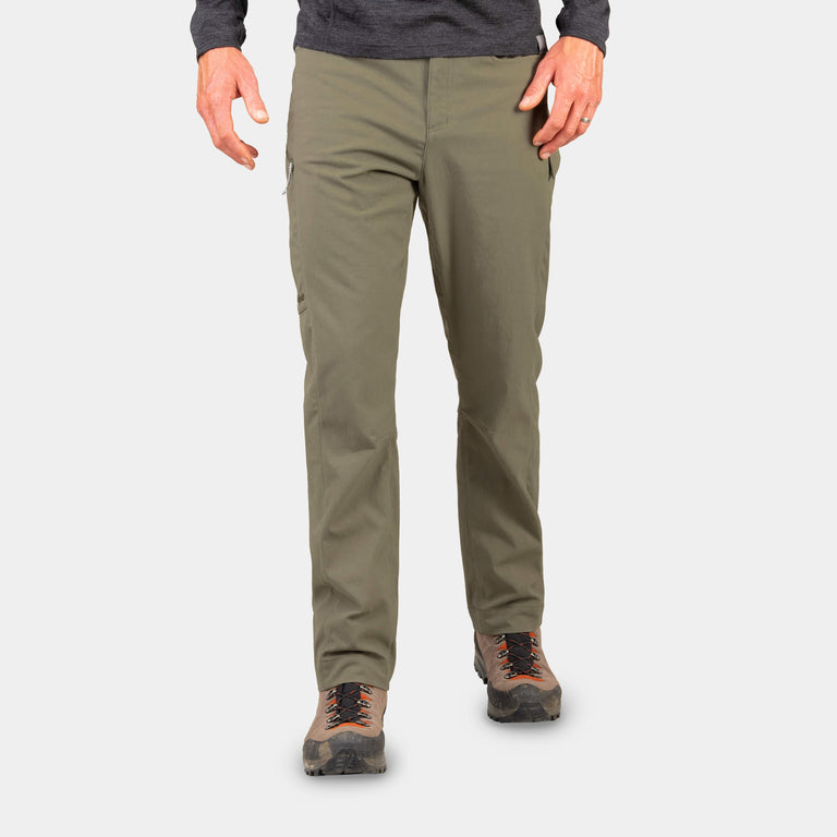 arnison mens trekking trouser pant in mortar front|pm