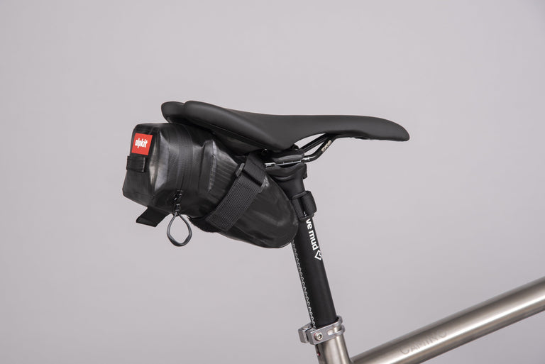 Alpkit bato waterproof saddlebag in black
