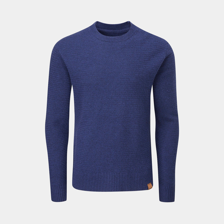 mens alpkit brenin jumper in midnight - closed