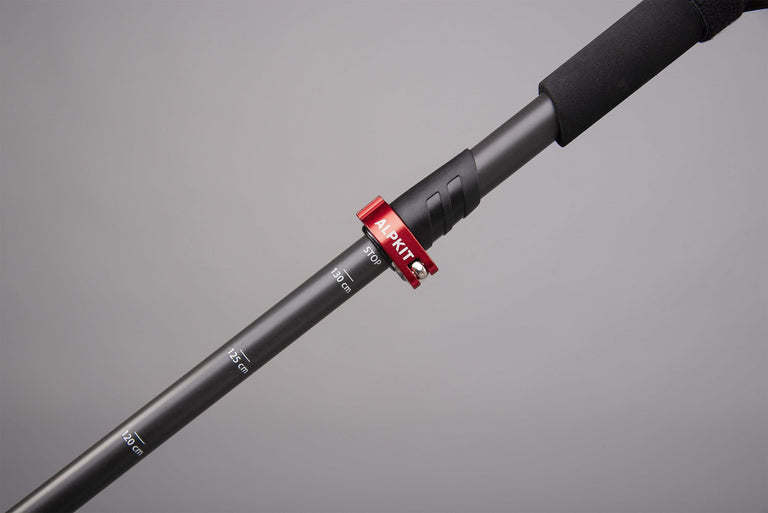 carbon marathon ultra trekking pole detail