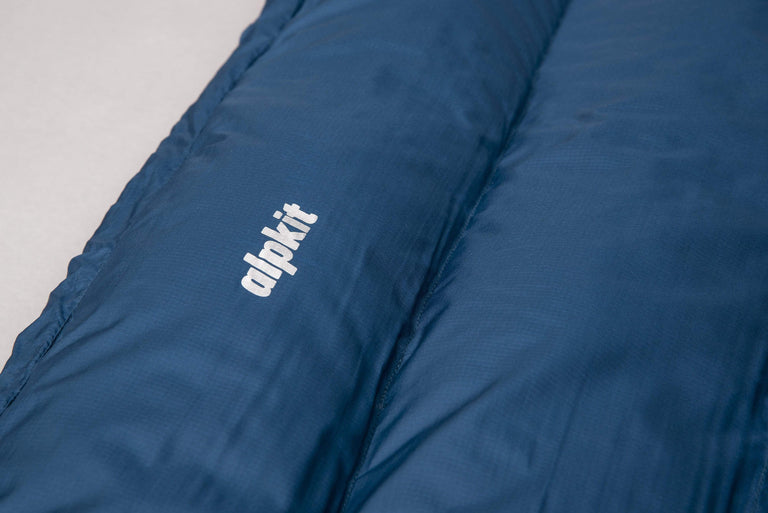 Alpkit cloud nine sleeping bag in nemo logo