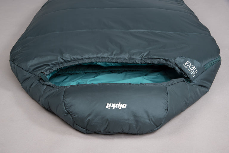 Alpkit cloud peak 200 sleeping bag hood