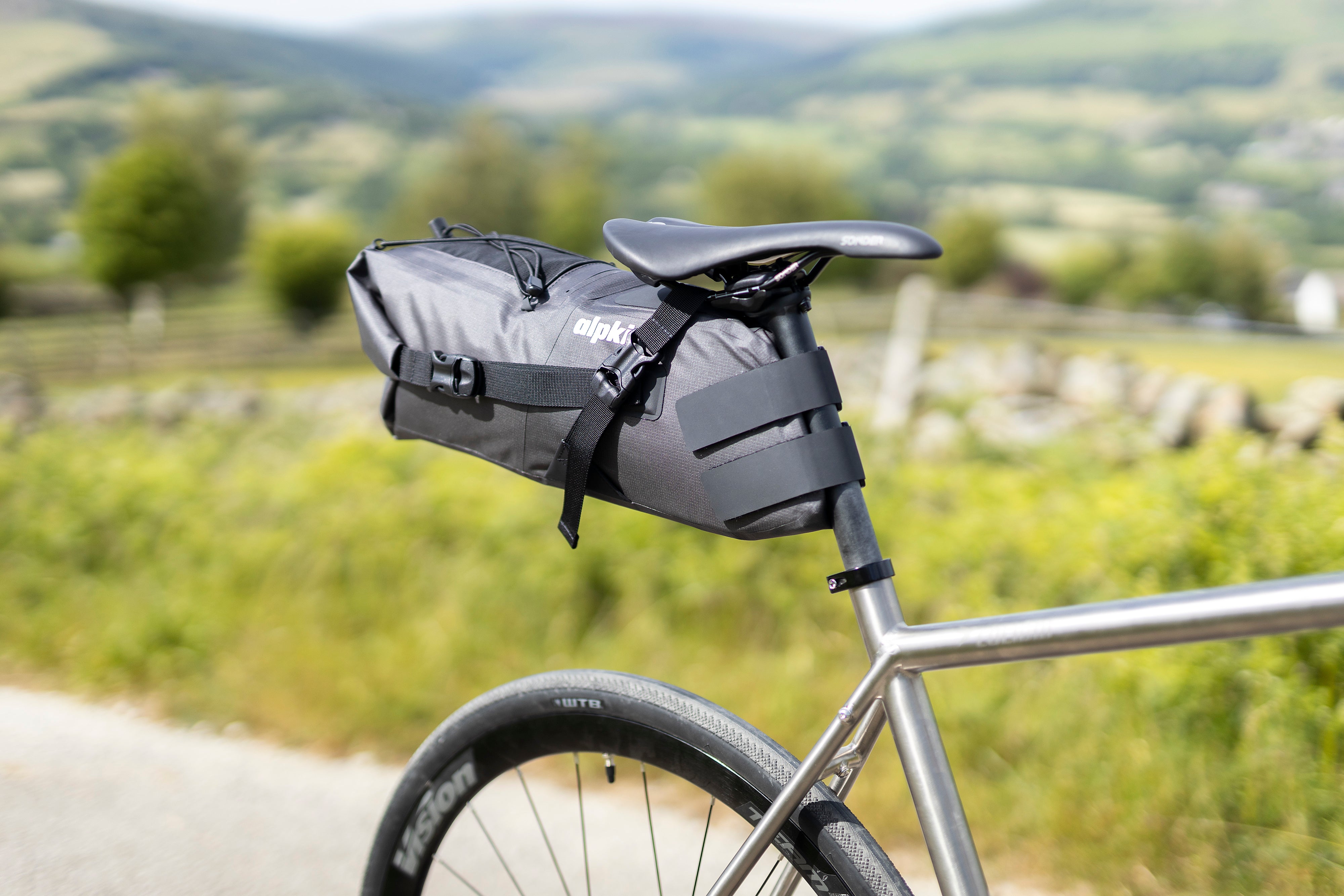Deluge Saddle Pack 12L Lightweight Waterproof Saddle Pack