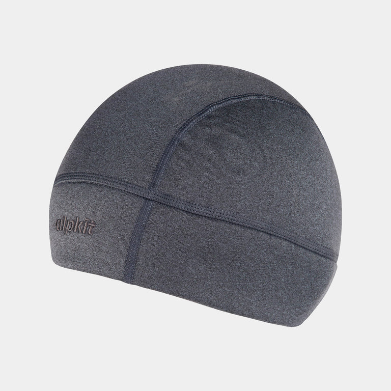 Alpkit fuego beanie in charcoal - closed