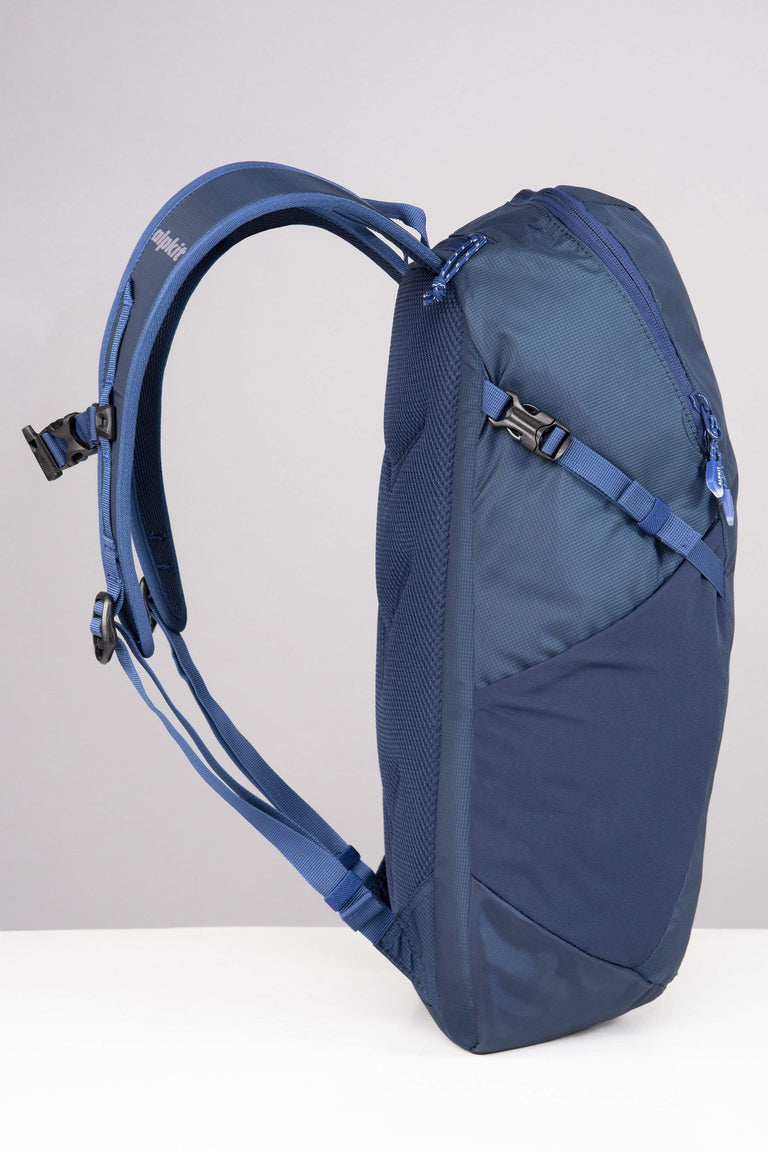 alpkit Gnarl 15L pack in nemo side - closed