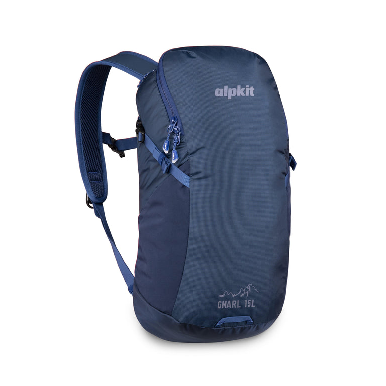 alpkit Gnarl 15L pack in nemo - closed