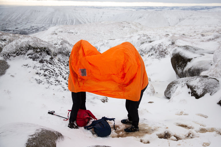 alpkit kappa shelter - action - closed