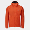 mens katabatic synthetic insulation jacket in orange