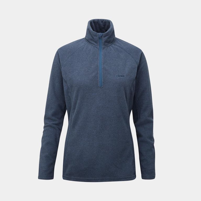 alpkit womens kelpie fleece in nemo blue