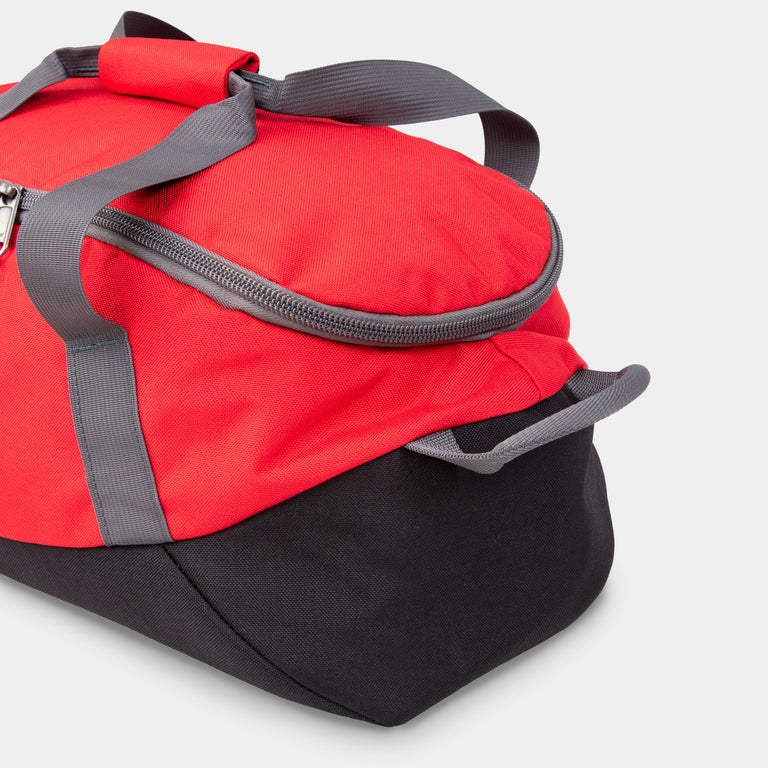 alpkit kitbag 30 duffle bag in chilli red handle