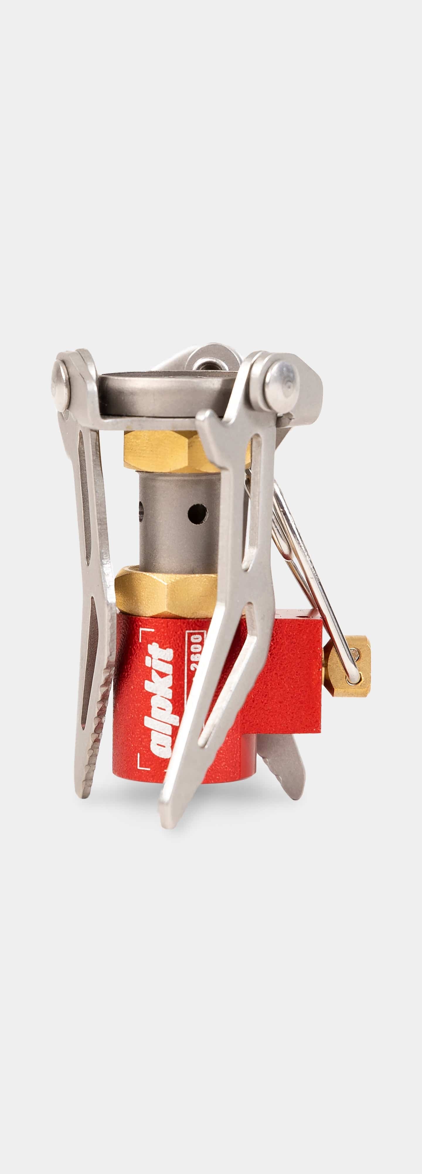 alpkit kraku stove ultralight camping stove gas burner folded