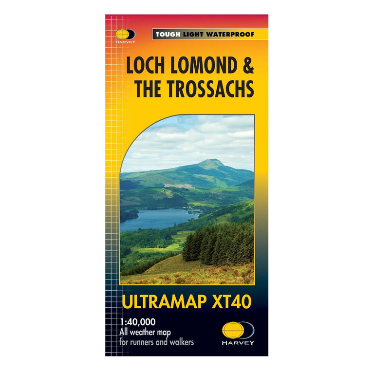 Harvey Ultramap: Loch Lomond and the Trossachs XT40