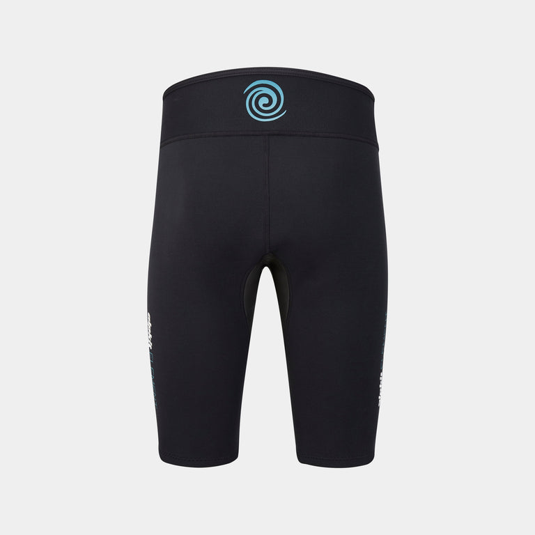 alpkit element wetsuit mens shorts in black back