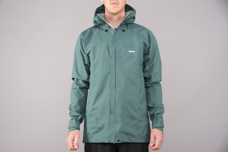 mens Alpkit fortitude waterproof jacket front