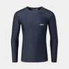 alpkit hurley swimming top in tarmac black - closed