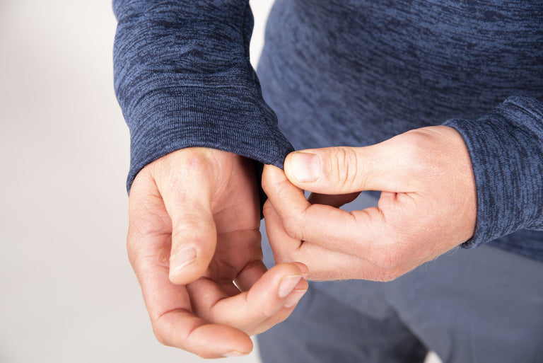 alpkit mens redpoint crew neck jumper cuff|pm