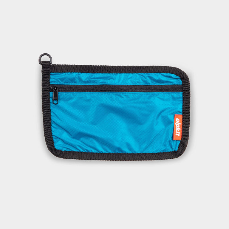 alpkit mission zipped accessory bag medium in blue