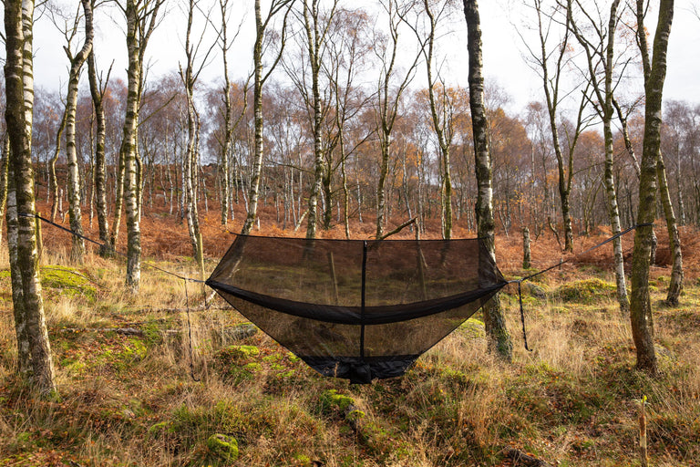 Alpkit mora hammock bugnet wide - action