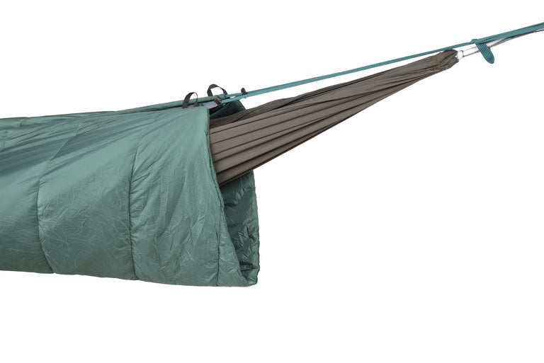 Alpkit mora hammock underquilt in kelp