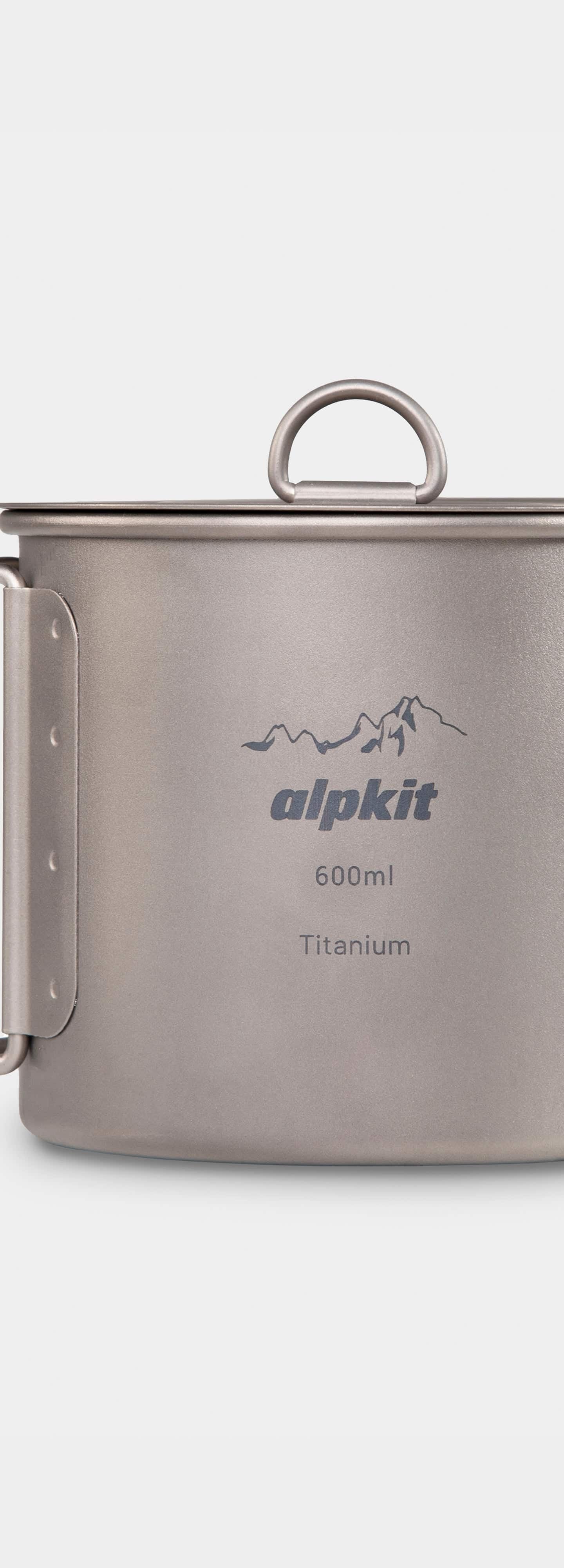 alpkit mytimug 600 titanium cooking pot