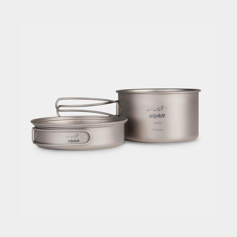 alpkit mytistax 2 titanium cookware for camping stoves