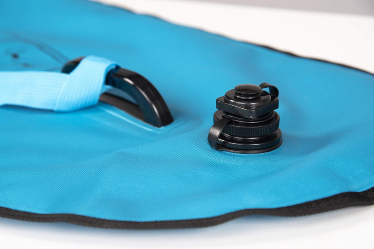 Alpkit nori tow float in reef valve closed